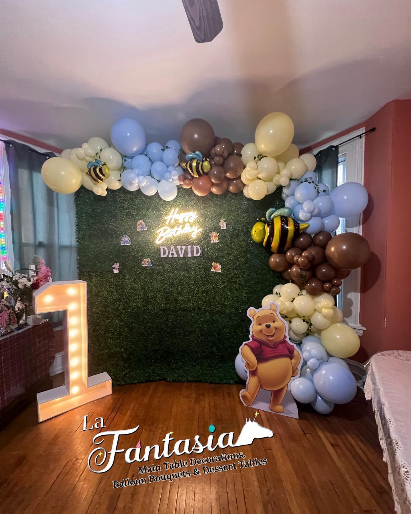 Cozy seating corner with exposed brick walls